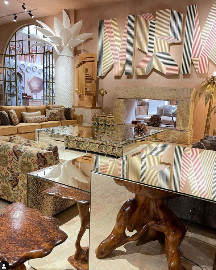 Maison Sarayan mobilier Sidi-Ghanem Marrakech