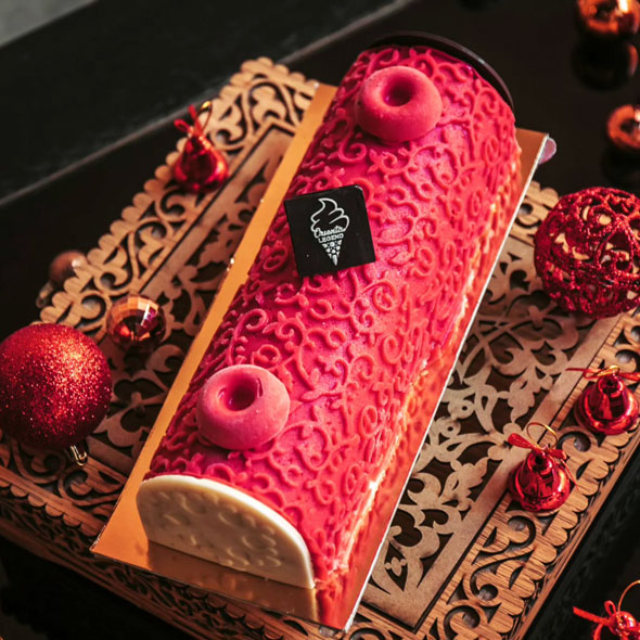 Oriental Legend Bûche glacée Marrakech Sidi-Ghanem