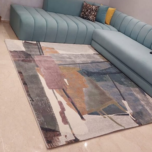 Platinium Tapis déco Marrakech Sidi-Ghanem