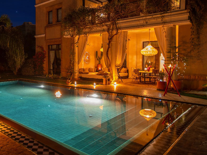 Bougies extérieures Marrakech Maitre Cirier Sidi-Ghanem