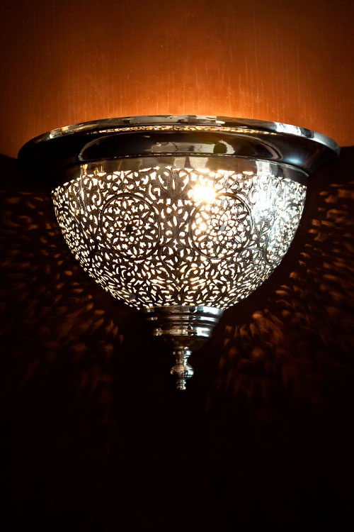 Applique Luminaire Marrakech Lumière d'Art Déco Sidi-Ghanem