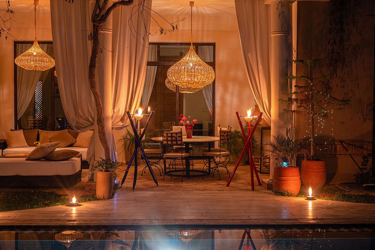 Bougies d'extérieur Marrakech Maitre Cirier Sidi-Ghanem