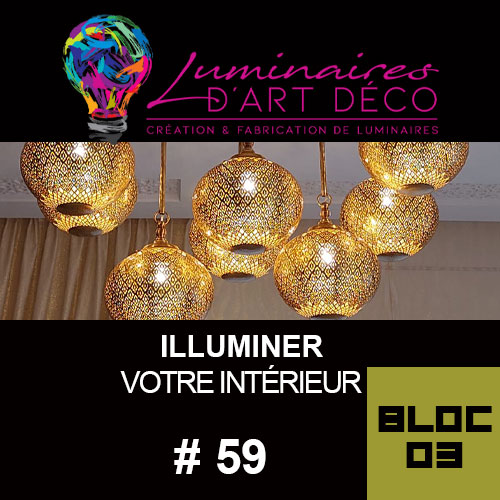 Luminaires d'Art Déco Marrakech Sidi-Ghanem Luminaires d'Art Déco Marrakech Sidi-Ghanem