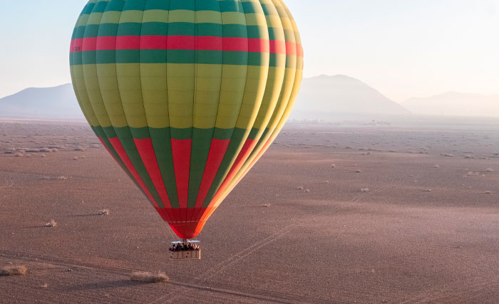 Montgolfière à Marrakech
