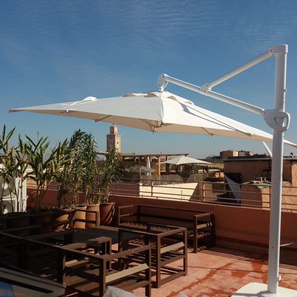 Parasols et stores Marrakech printemps Sidi-Ghanem