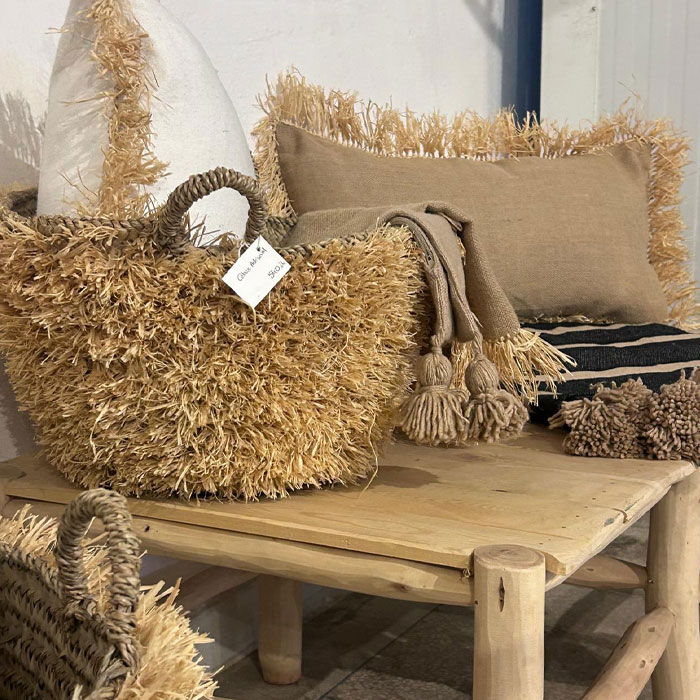 Artisanat Marrakech Paniers Vision Originale Sidi-Ghanem