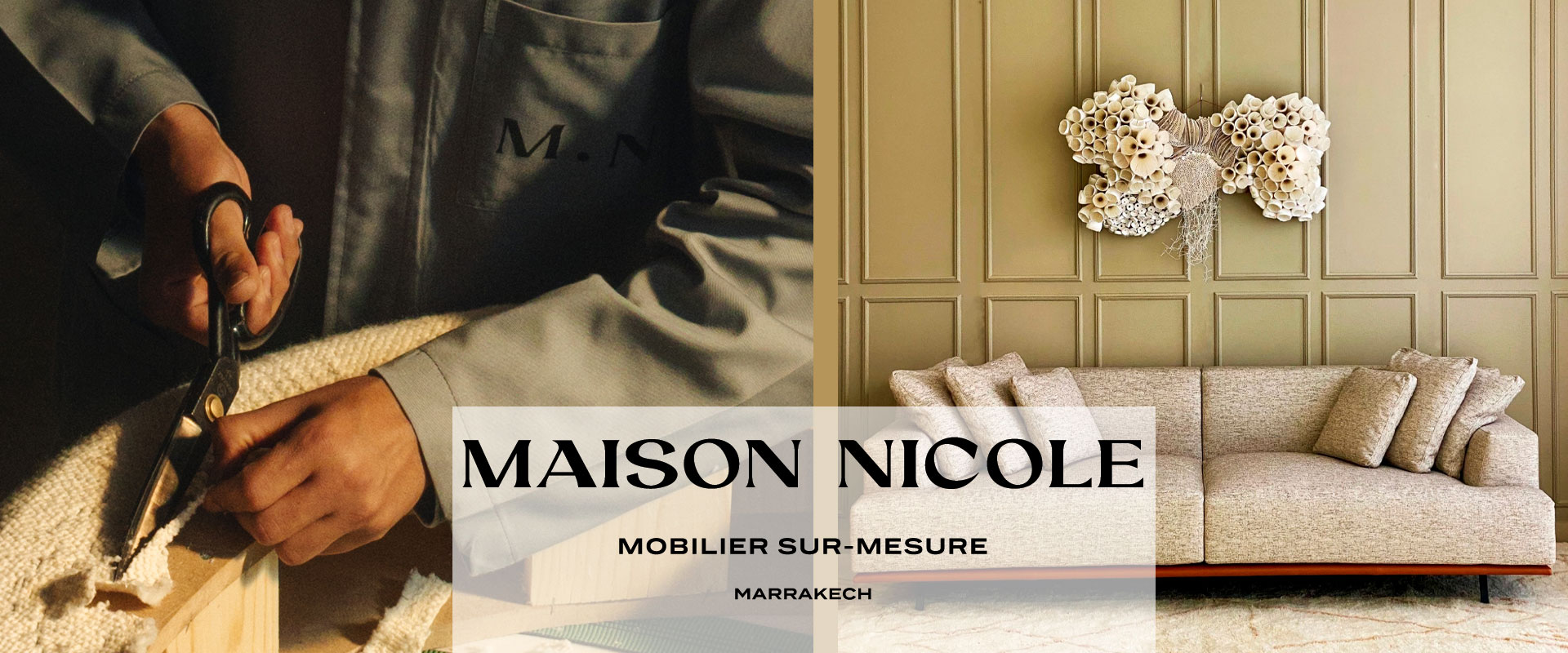 Maison Nicole Mobilier sur Mesure Marrakech Sidi-Ghanem