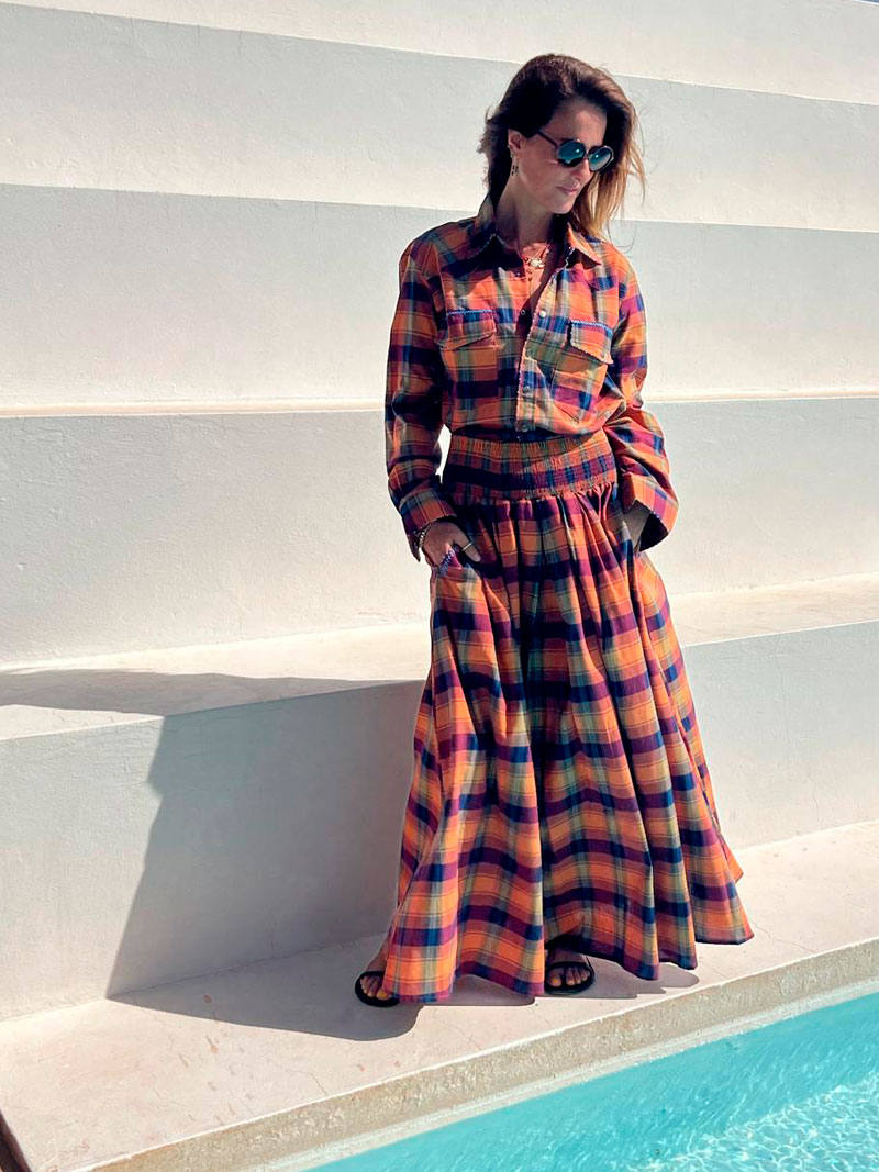 Ensemble Jupe chemise Mode Stella H Marrakech Sidi-Ghanem Ensemble Jupe chemise Mode Stella H Marrakech Sidi-Ghanem