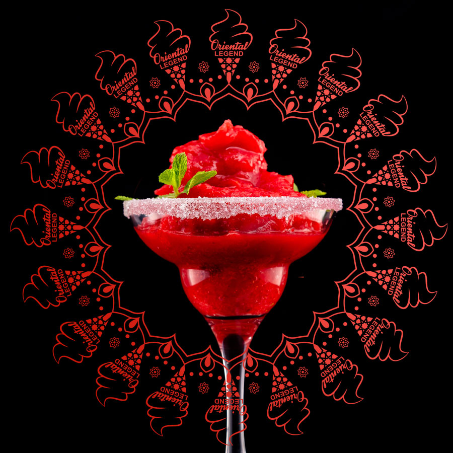 Glace framboise Oriental Legend Marrakech