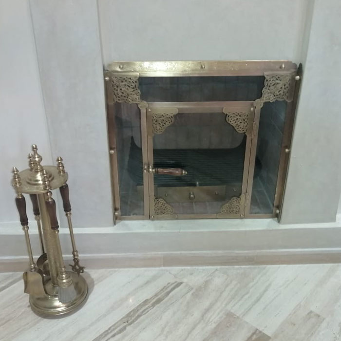 Pour la cheminée Lumières d'Art Déco Sidi-Ghanem Marrakech