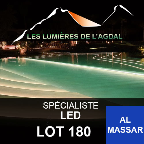 éclairage LED Marrakech Les Lumières de l'Agdal Marrakech Al-Massar - Sidi-Ghanem éclairage LED Marrakech Les Lumières de l'Agdal Marrakech Al-Massar - Sidi-Ghanem