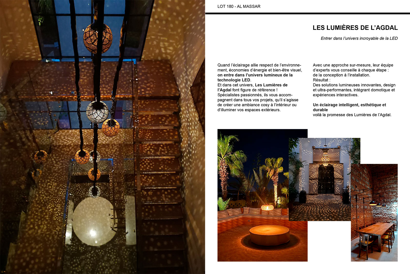 les créateurs de luminaires à Sidi-Ghanem Marrakech