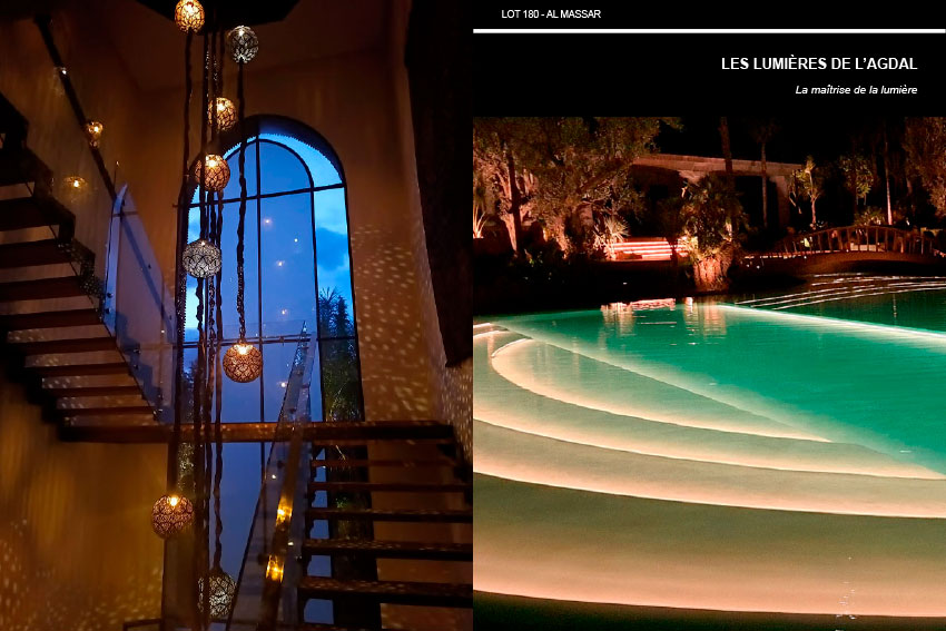 Luminaire Marrakech Les lumières de l'Agdal