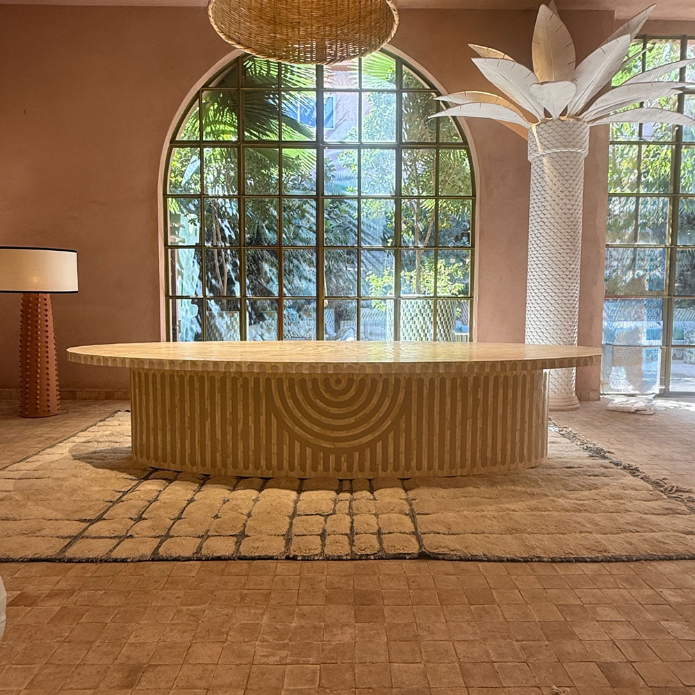 Table Maison Sarayan Marrakech Sidi-Ghanem