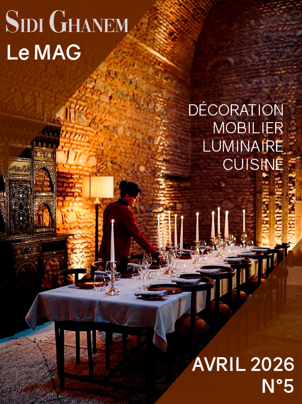 Décoration intérieure<br />
Printemps 2026<br />
Marrakech - Sidi-Ghanem