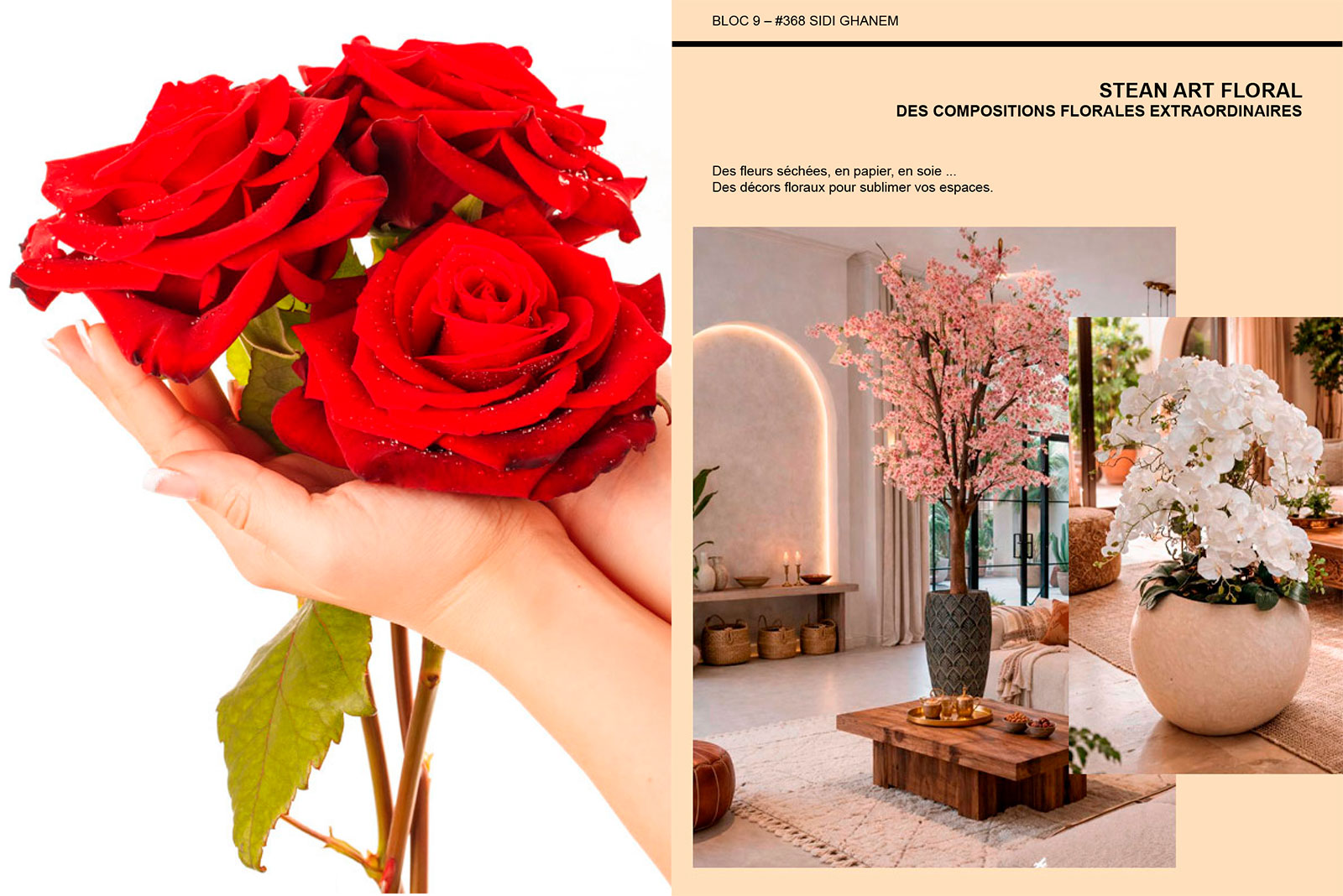 Stean Art Floral Marrakech Printemps 2026 Sidi-Ghanem