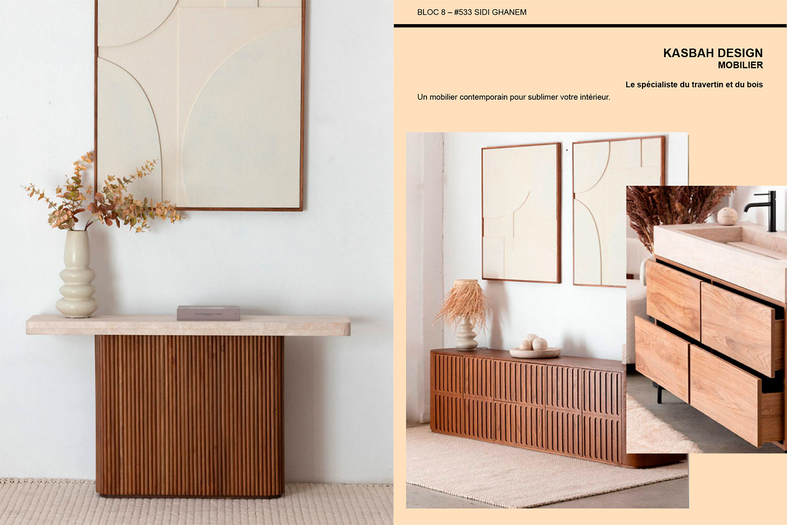 Kasbah Design Marrakech<br />
Printemps 2026<br />
Sidi-Ghanem