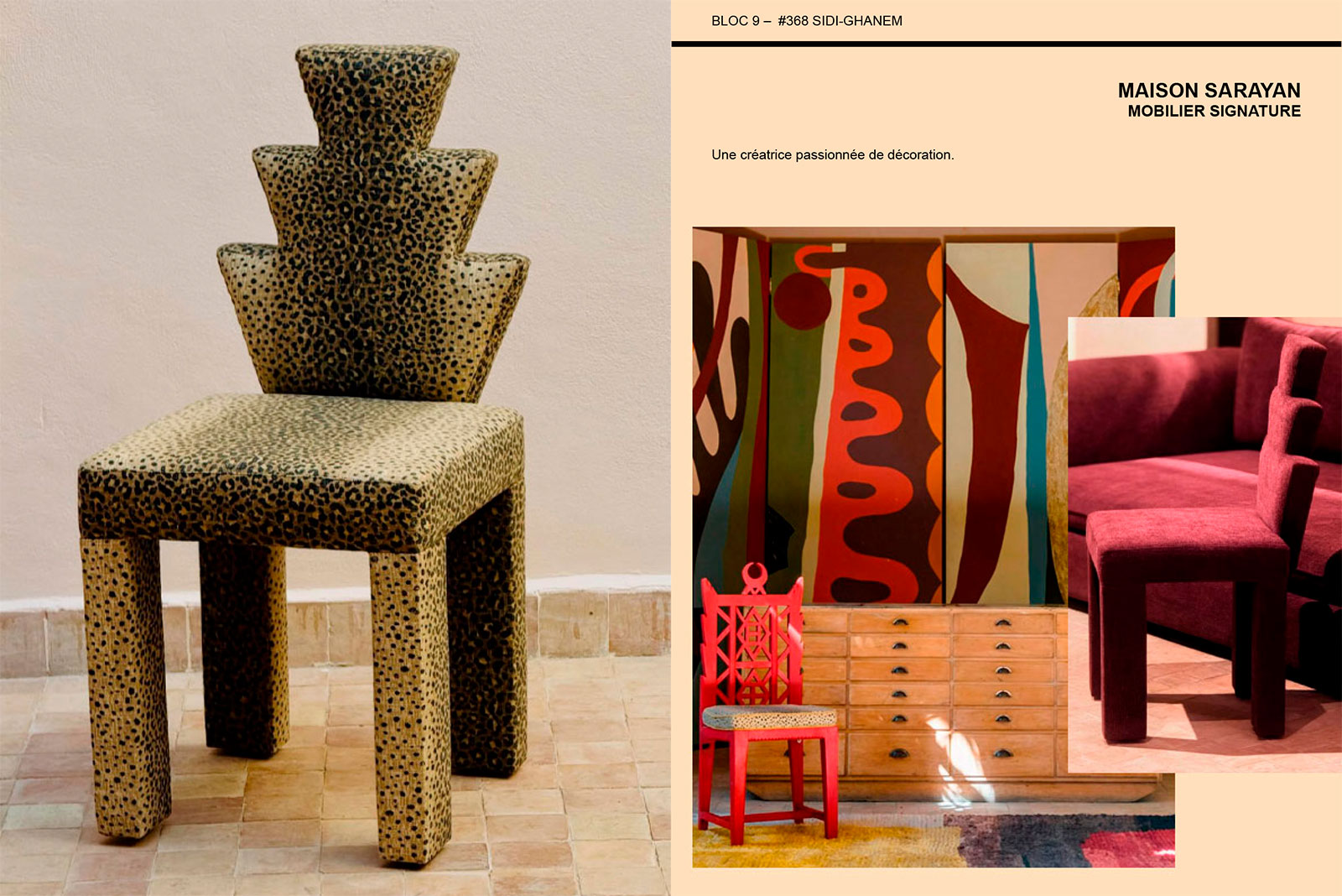 Maison Sarayan Marrakech Printemps 2026 Sidi-Ghanem