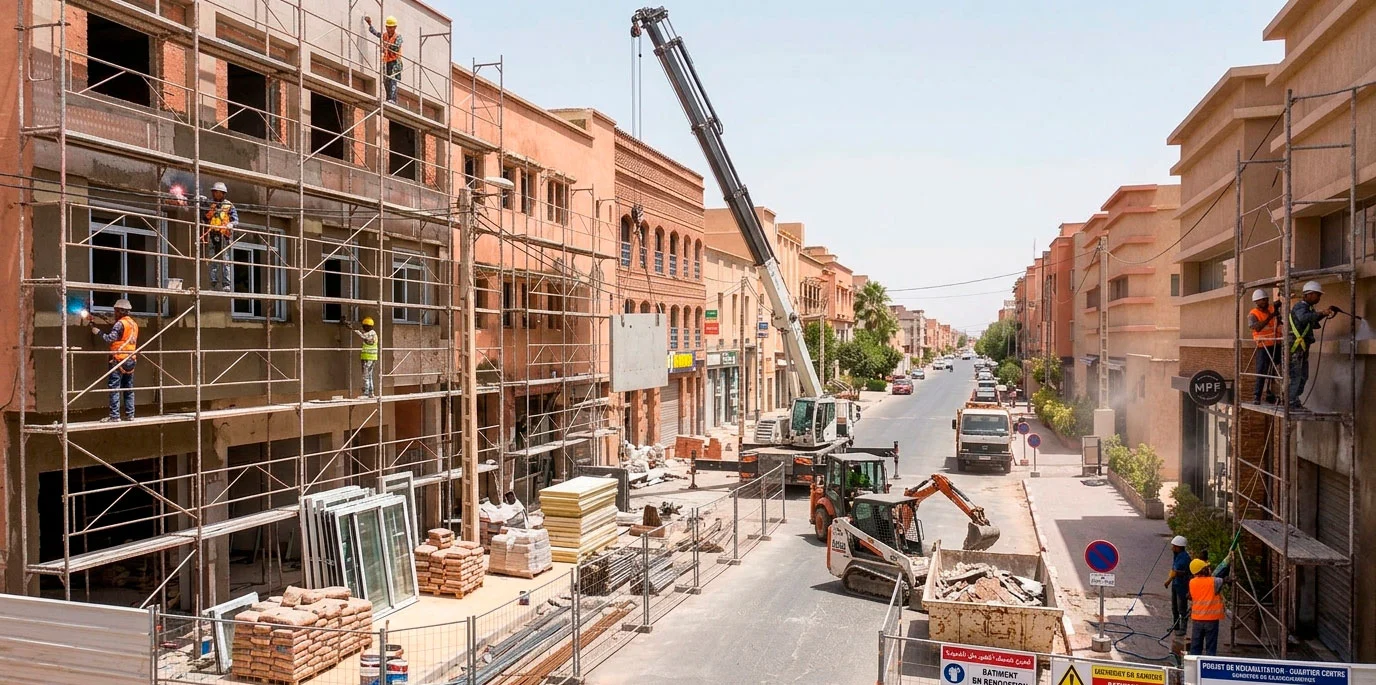 Histoire et plan de Sidi-Ghanem Marrakech