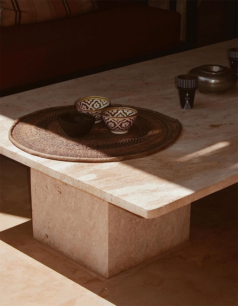 Table basse Mimosa Collection Mobilier<br />
Marrakech
